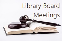 Library Board Meeting Link